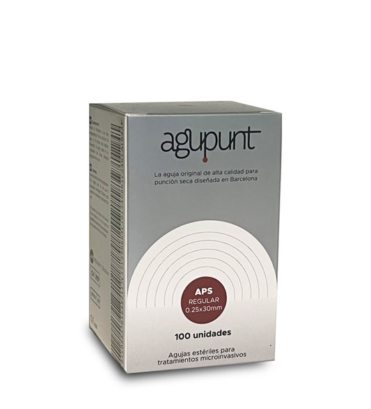 .25 X 30 Box of 100 (Regular) APS Dry Needles
